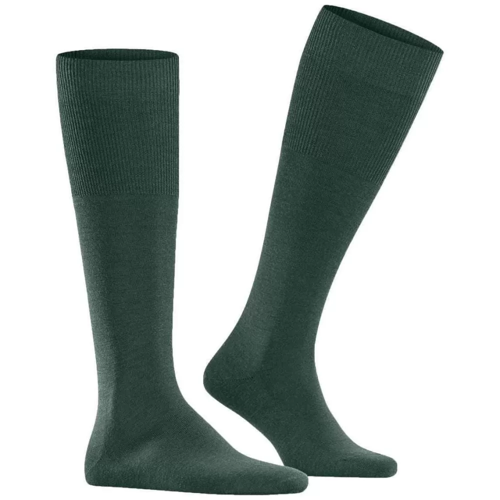 Falke Men's Socks^Green Airport Knee-High Socks