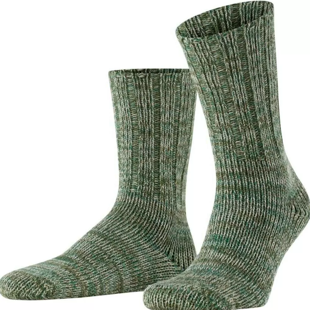 Falke Men's Socks^Green Brooklyn Socks