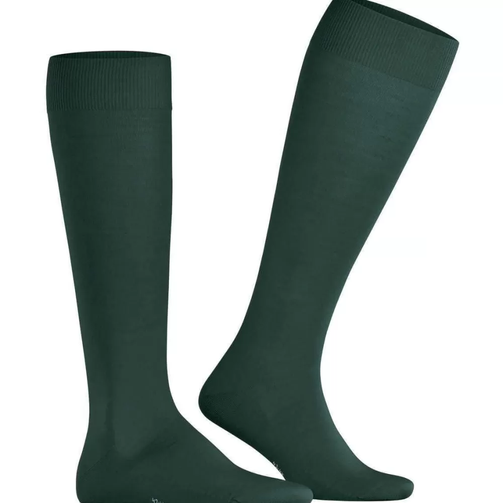 Falke Men's Socks^Green Climawool Knee High Socks