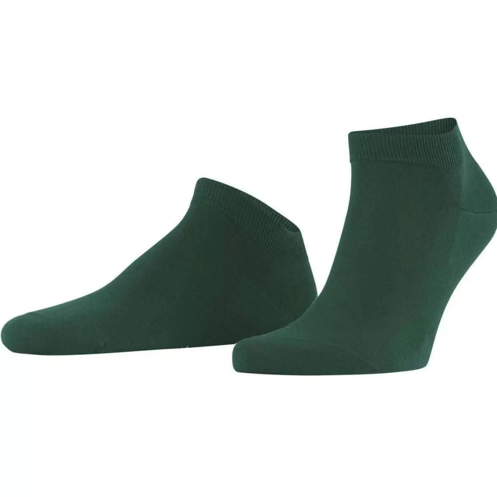 Falke Men's Socks^Green Climawool Sneaker Socks