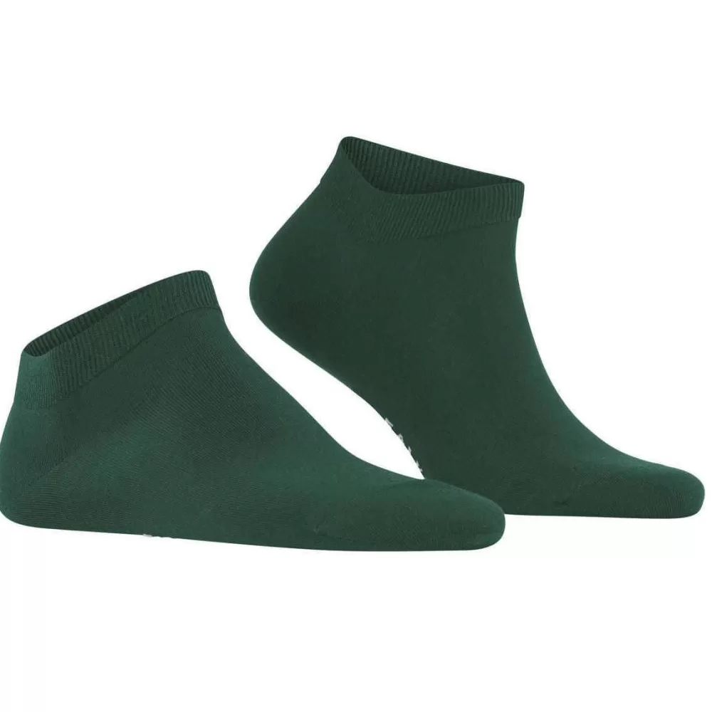 Falke Men's Socks^Green Climawool Sneaker Socks