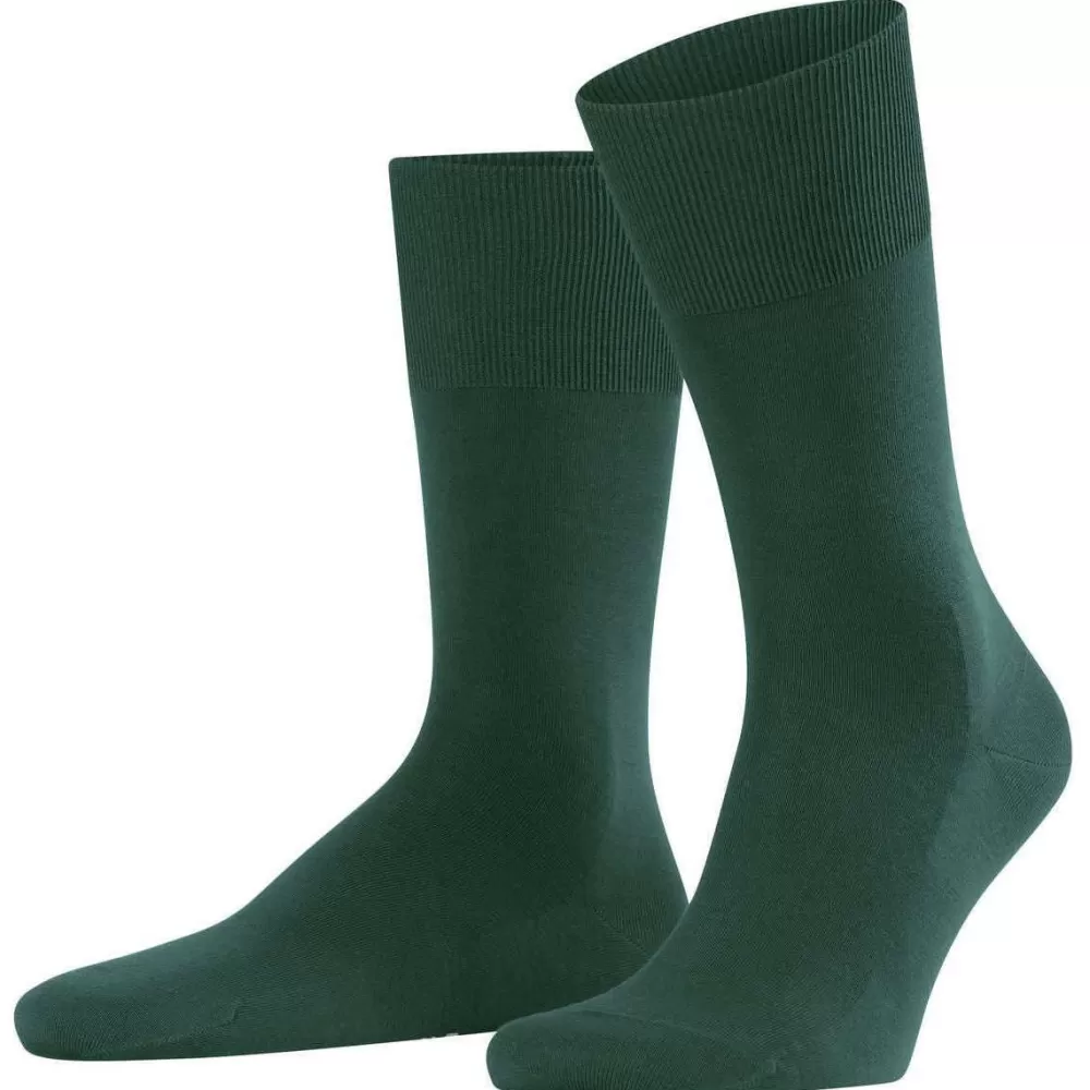 Falke Men's Socks^Green Climawool Socks