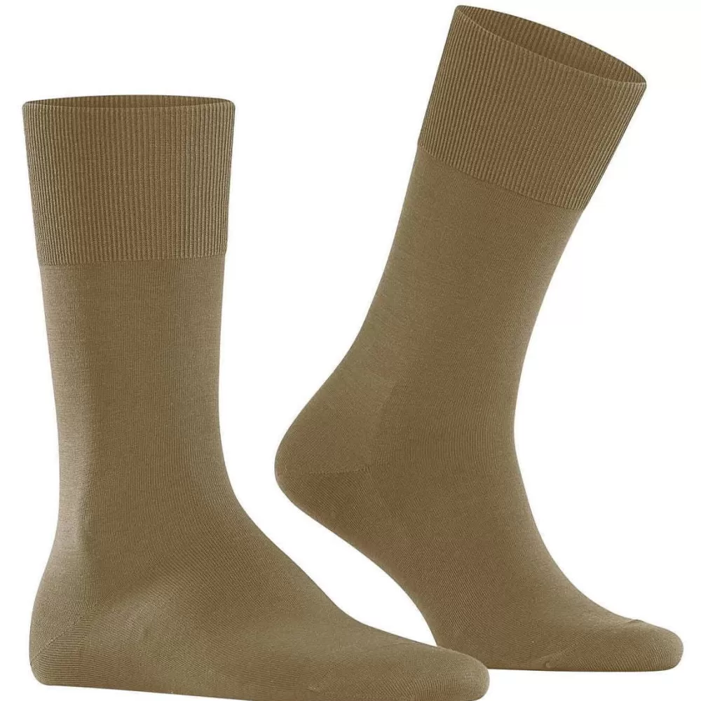 Falke Men's Socks^Green Climawool Socks
