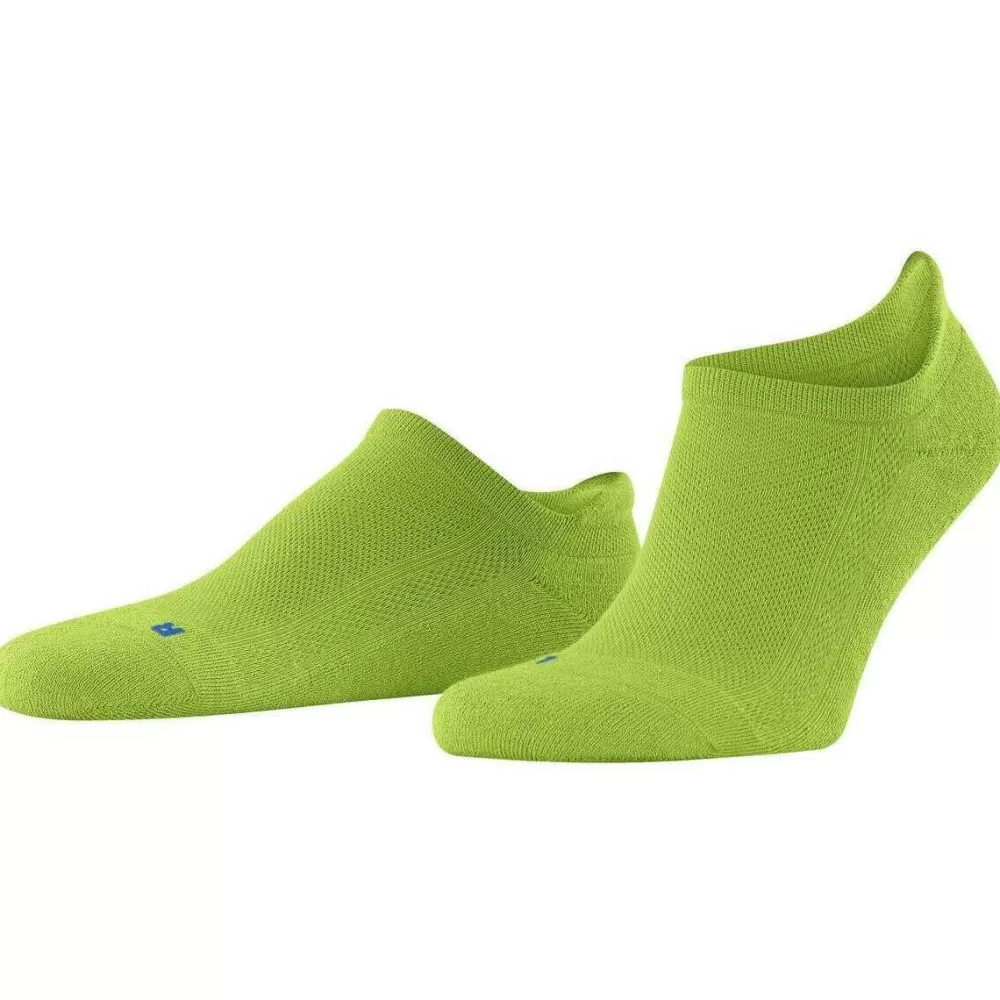 Falke Men's Socks^Green Cool Kick Sneaker Socks