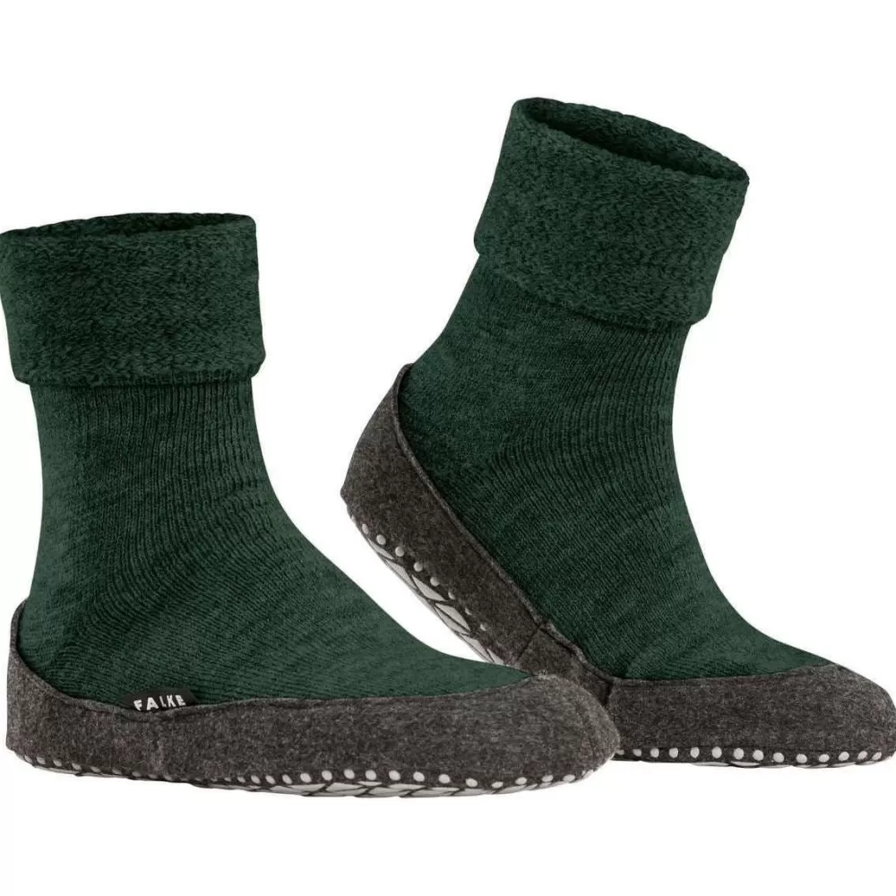Falke Men's Socks^Green Cosyshoe Slipper Socks