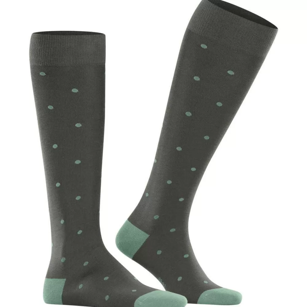 Falke Men's Socks^Green Dot Knee High Socks