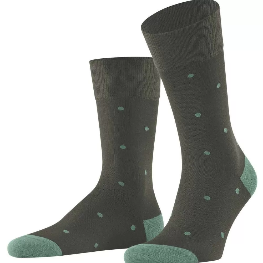 Falke Men's Socks^Green Dot Socks