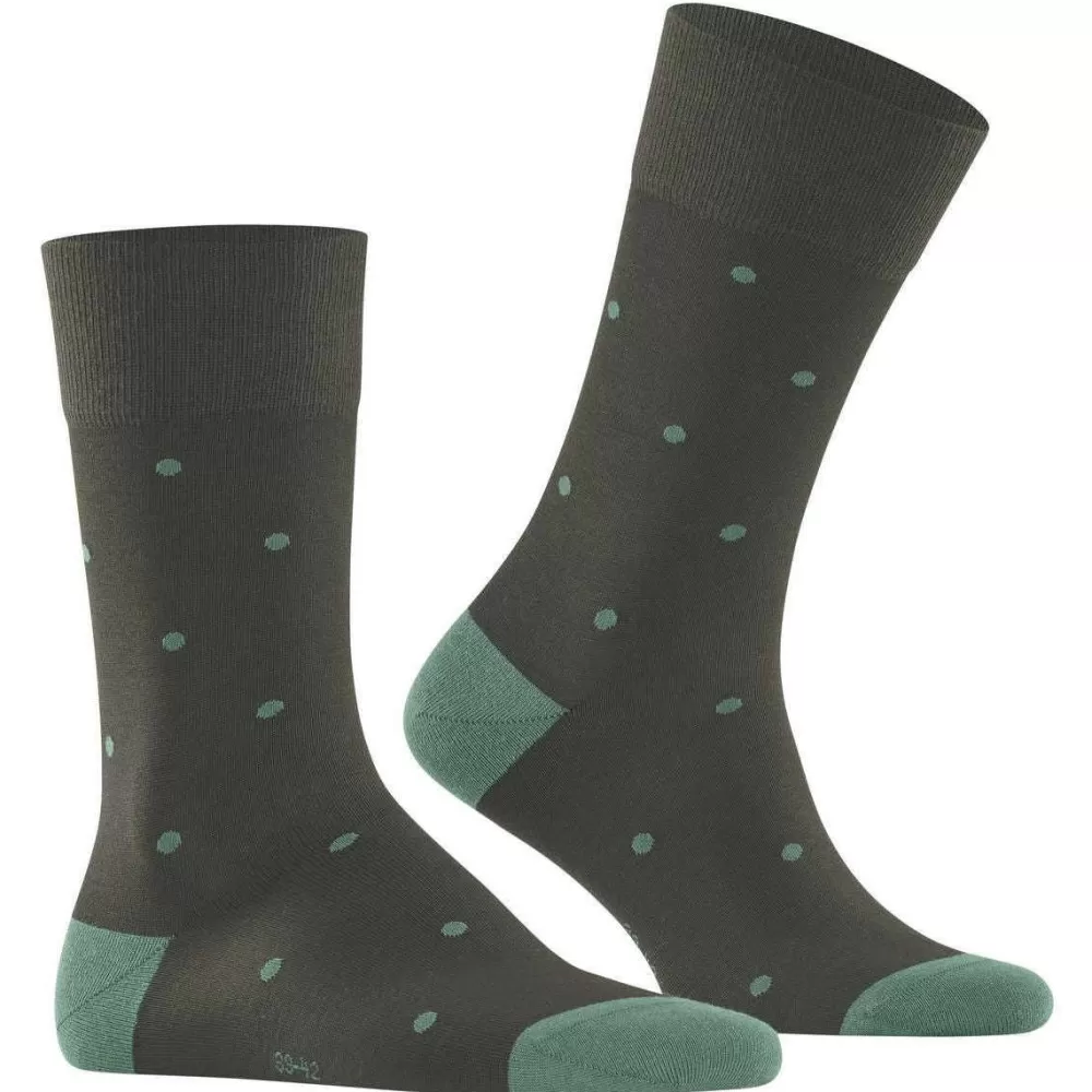Falke Men's Socks^Green Dot Socks