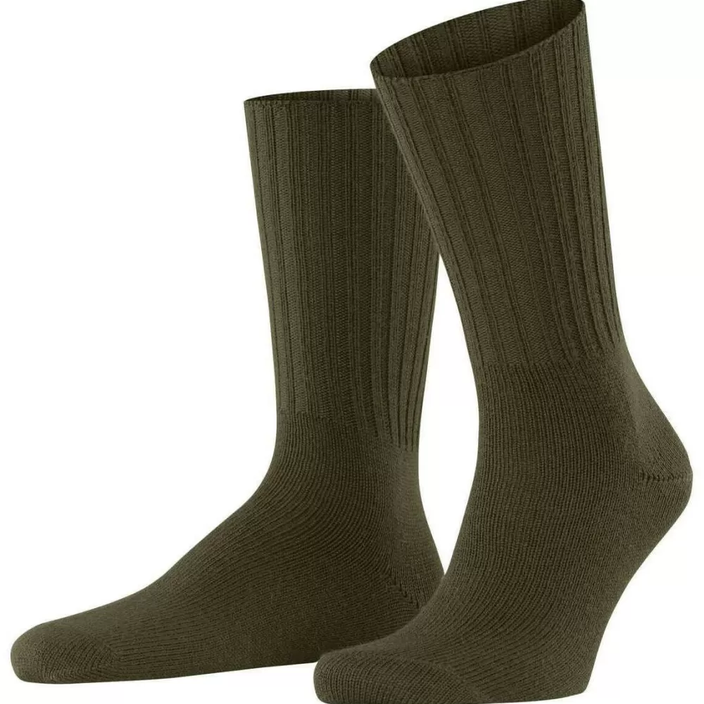 Falke Men's Socks^Green Nelson Socks