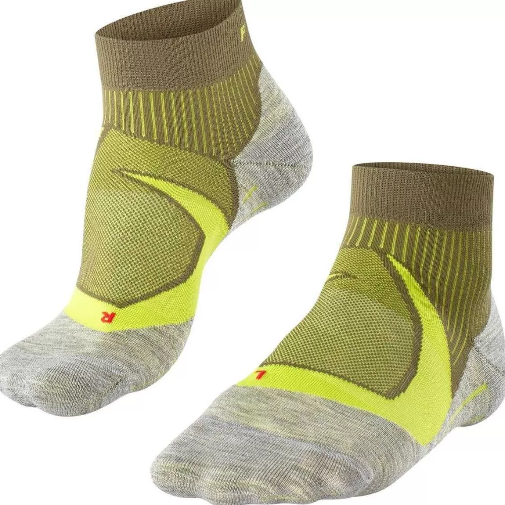 Falke Men's Socks^Green Ru4 Endurance Cool Short Socks