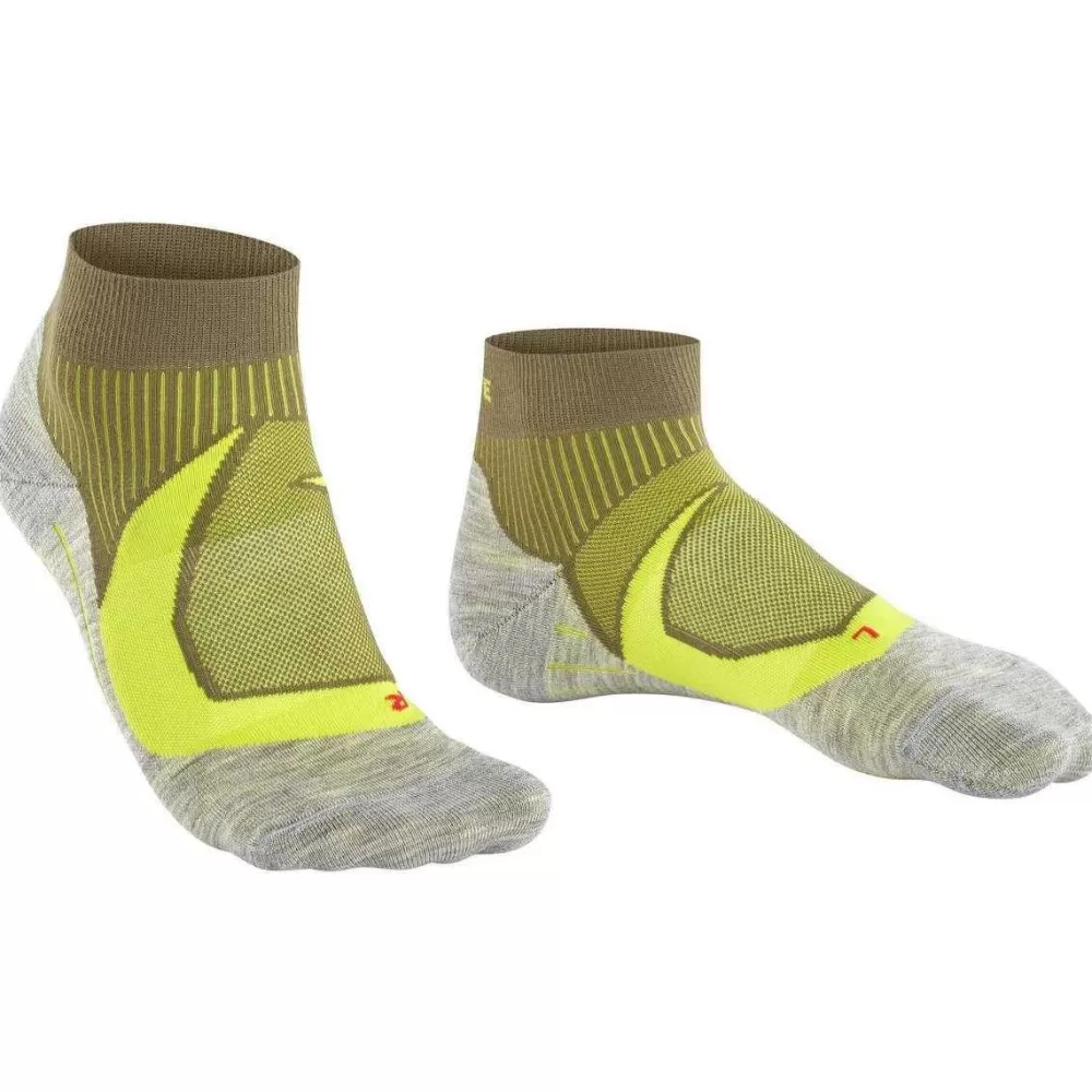 Falke Men's Socks^Green Ru4 Endurance Cool Short Socks