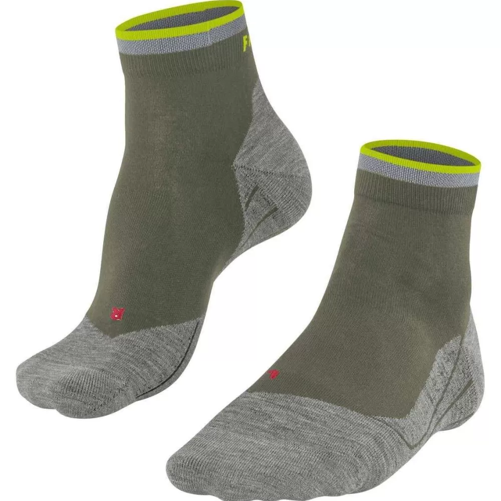 Falke Men's Socks^Green Ru4 Endurance Reflect Short Socks