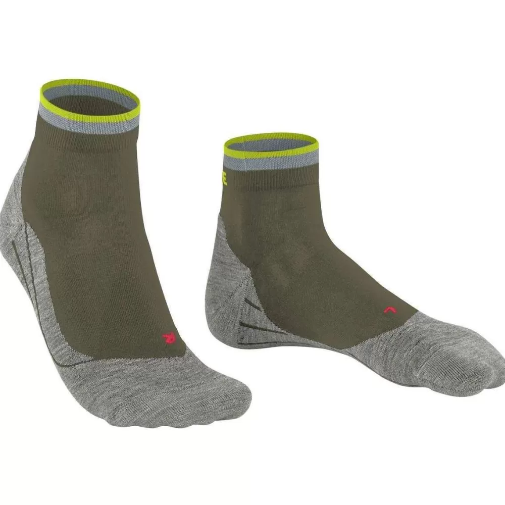Falke Men's Socks^Green Ru4 Endurance Reflect Short Socks