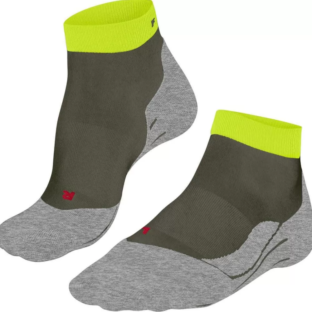 Falke Men's Socks^Green Ru4 Endurance Short Socks
