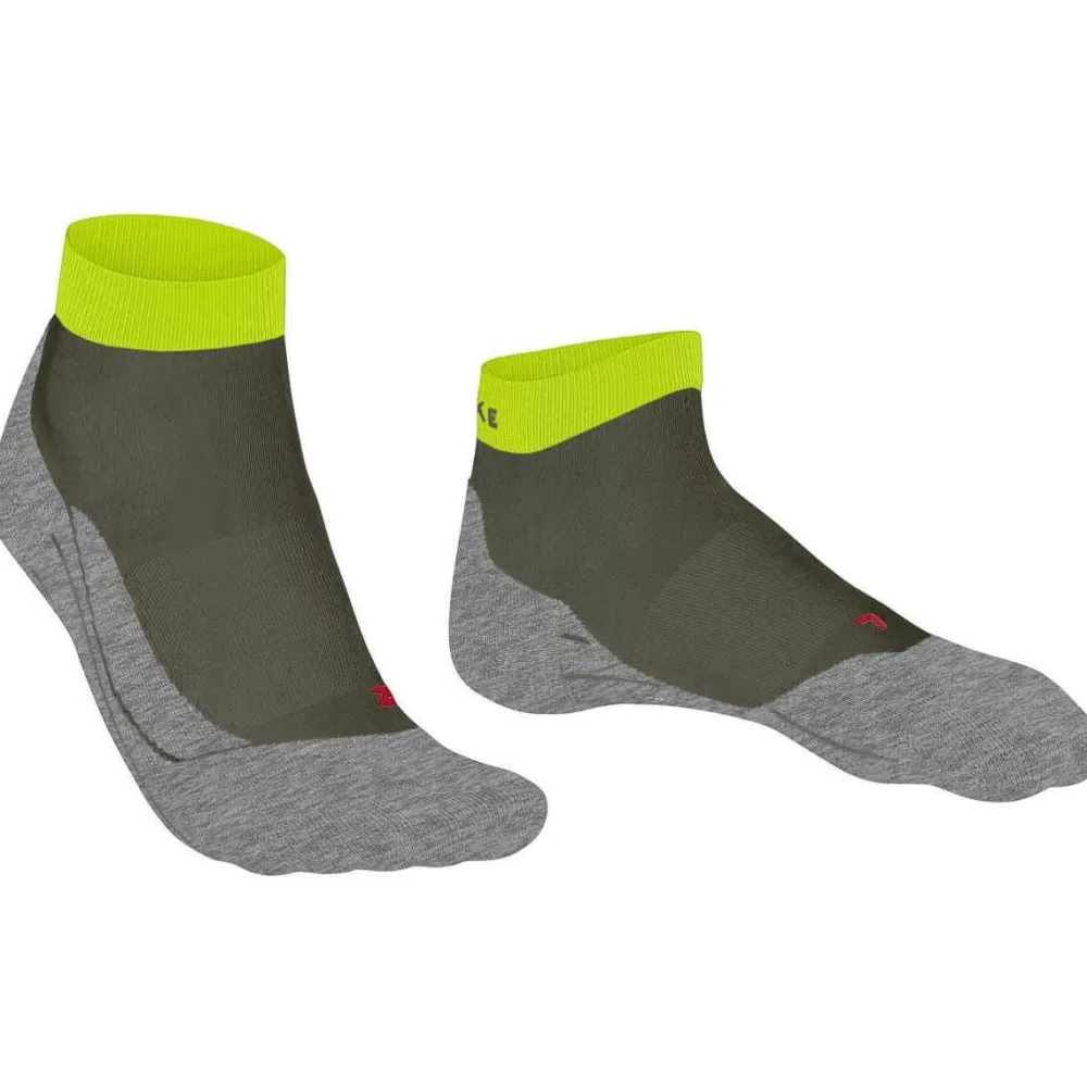 Falke Men's Socks^Green Ru4 Endurance Short Socks