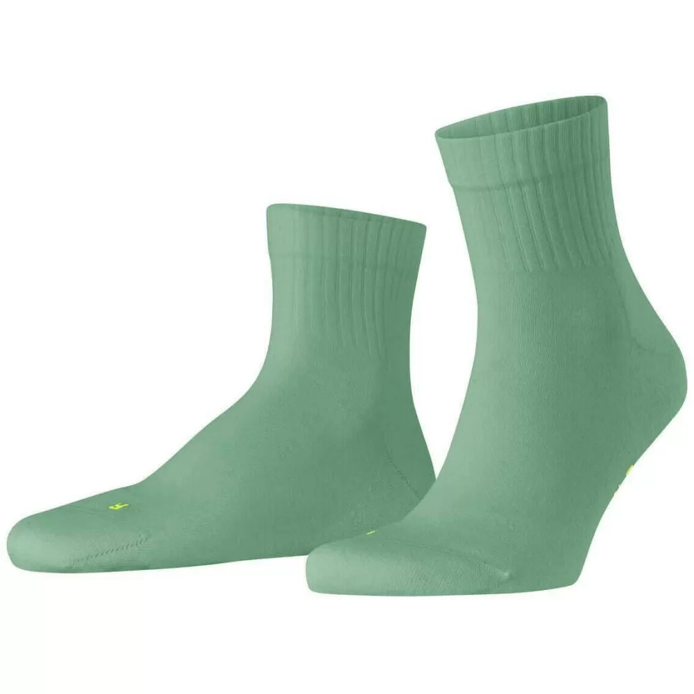 Falke Men's Socks^Green Run Rib Socks