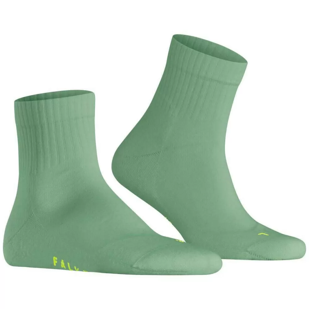 Falke Men's Socks^Green Run Rib Socks