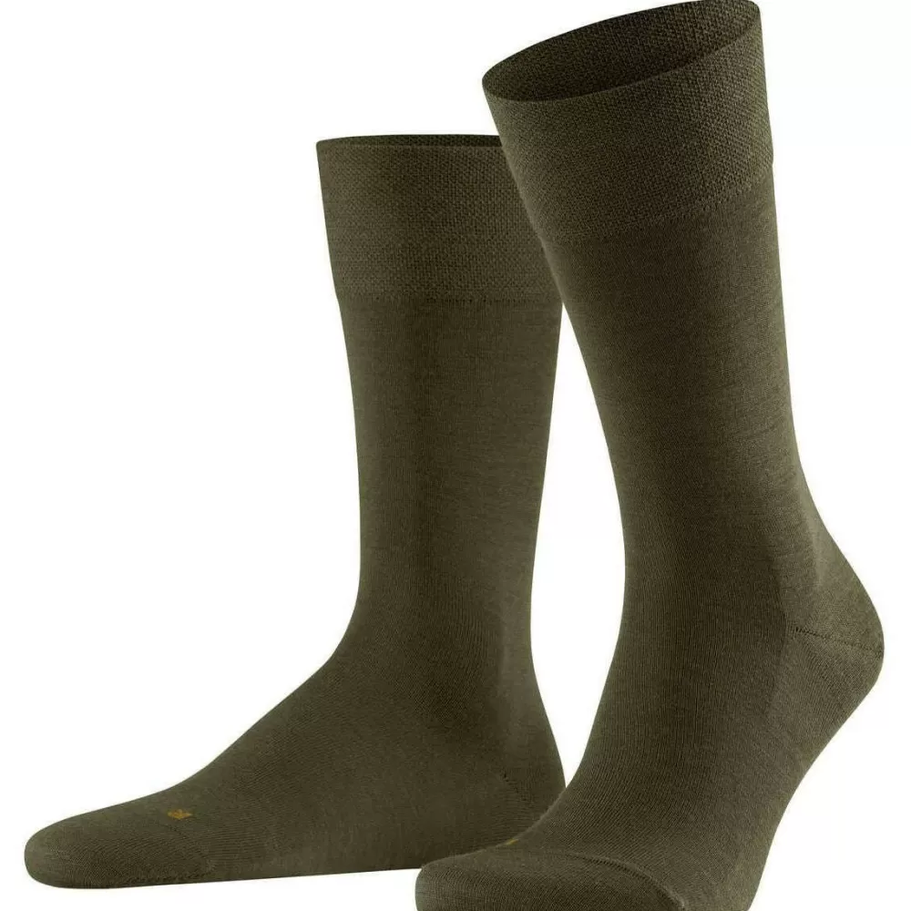 Falke Men's Socks^Green Sensitive Berlin Socks