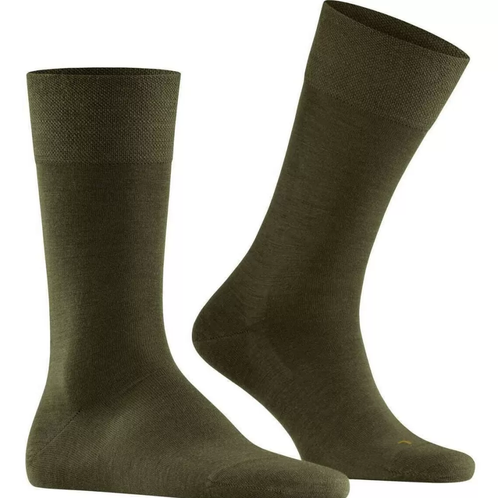 Falke Men's Socks^Green Sensitive Berlin Socks