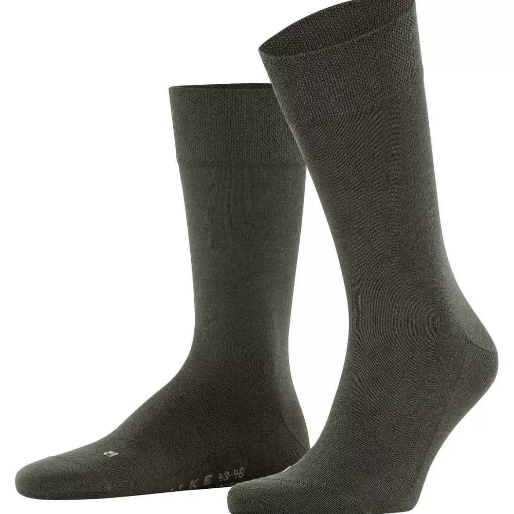 Falke Men's Socks^Green Sensitive New York Socks
