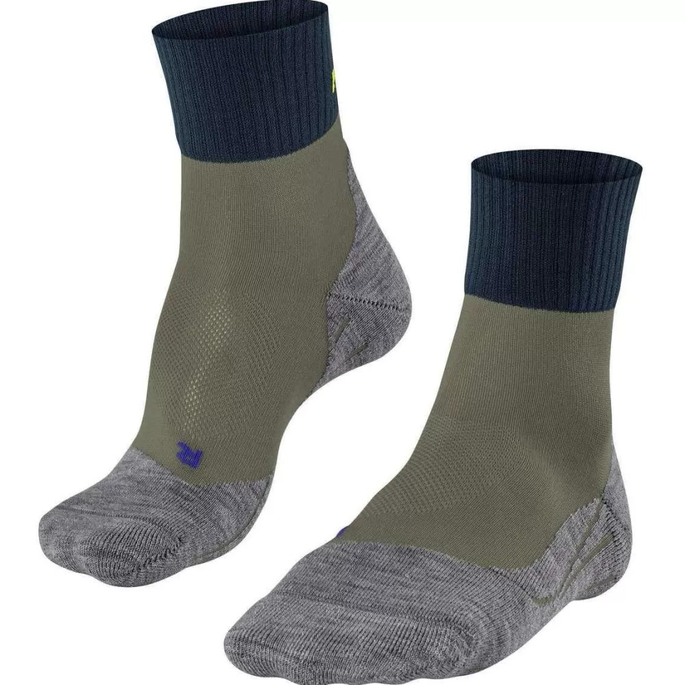 Falke Men's Socks^Green Tk2 Explore Cool Short Socks