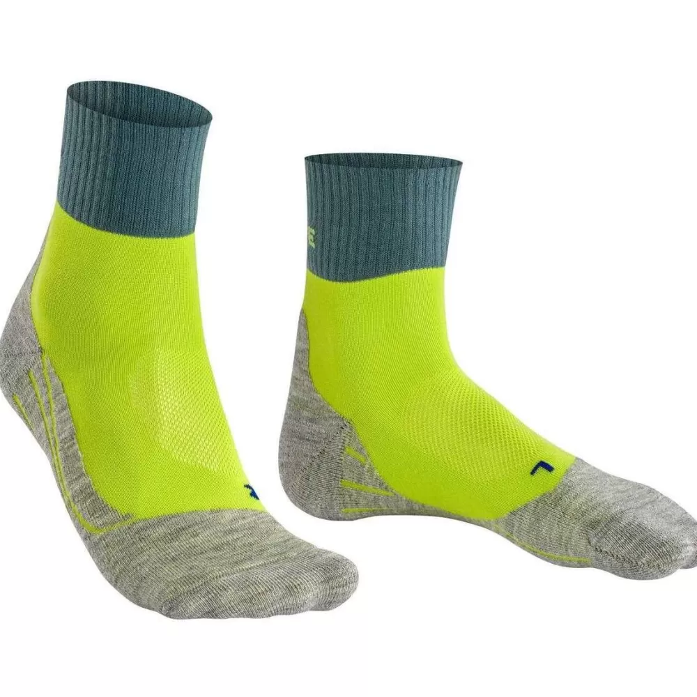 Falke Men's Socks^Green Tk2 Explore Cool Short Socks