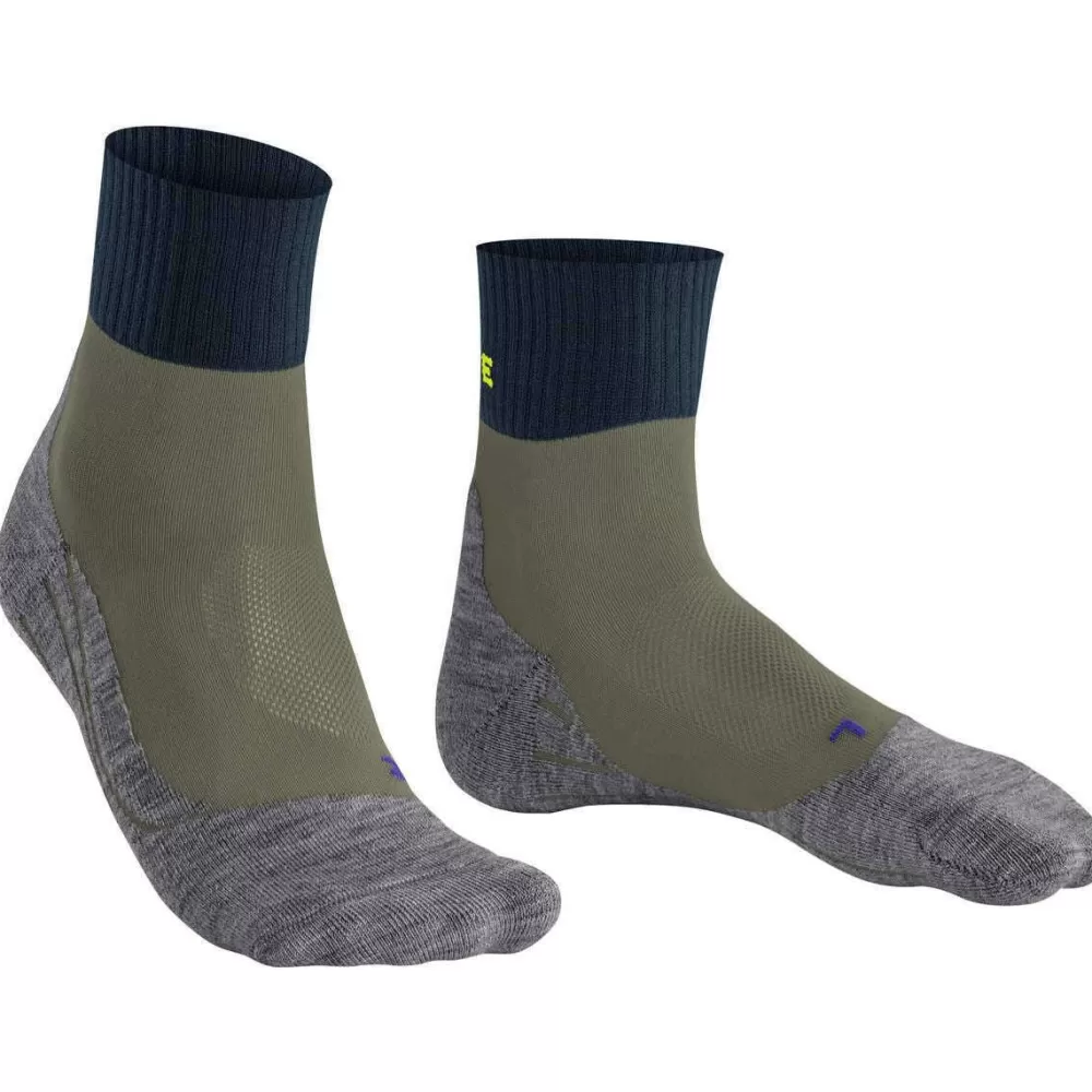 Falke Men's Socks^Green Tk2 Explore Cool Short Socks
