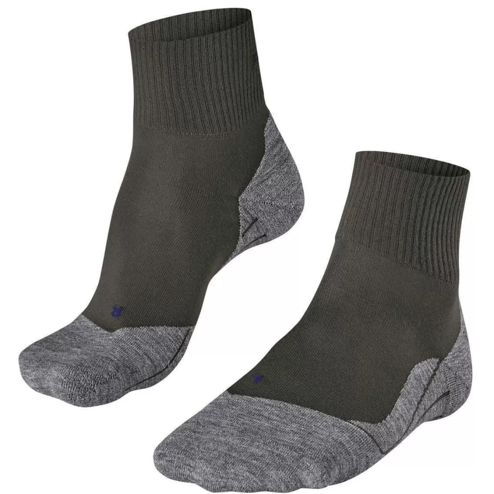 Falke Men's Socks^Green Tk5 Wander Cool Short Socks