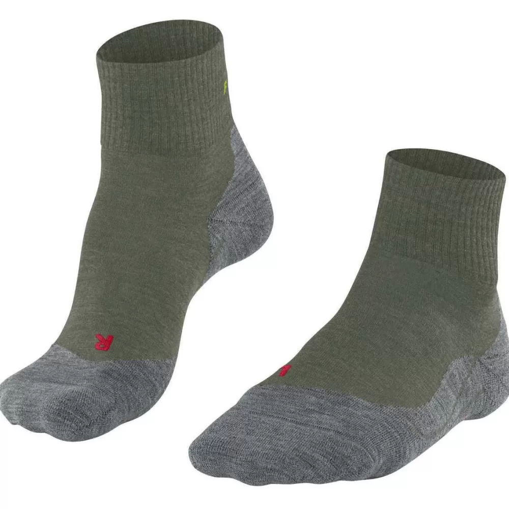 Falke Men's Socks^Green Tk5 Wander Short Socks