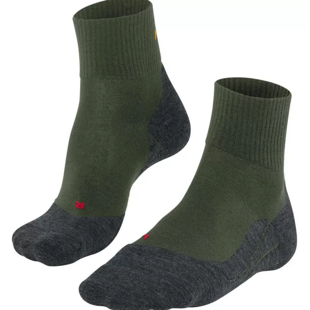 Falke Men's Socks^Green Tk5 Wander Short Socks