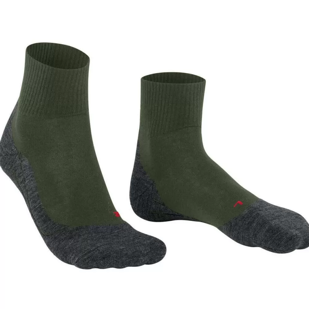 Falke Men's Socks^Green Tk5 Wander Short Socks