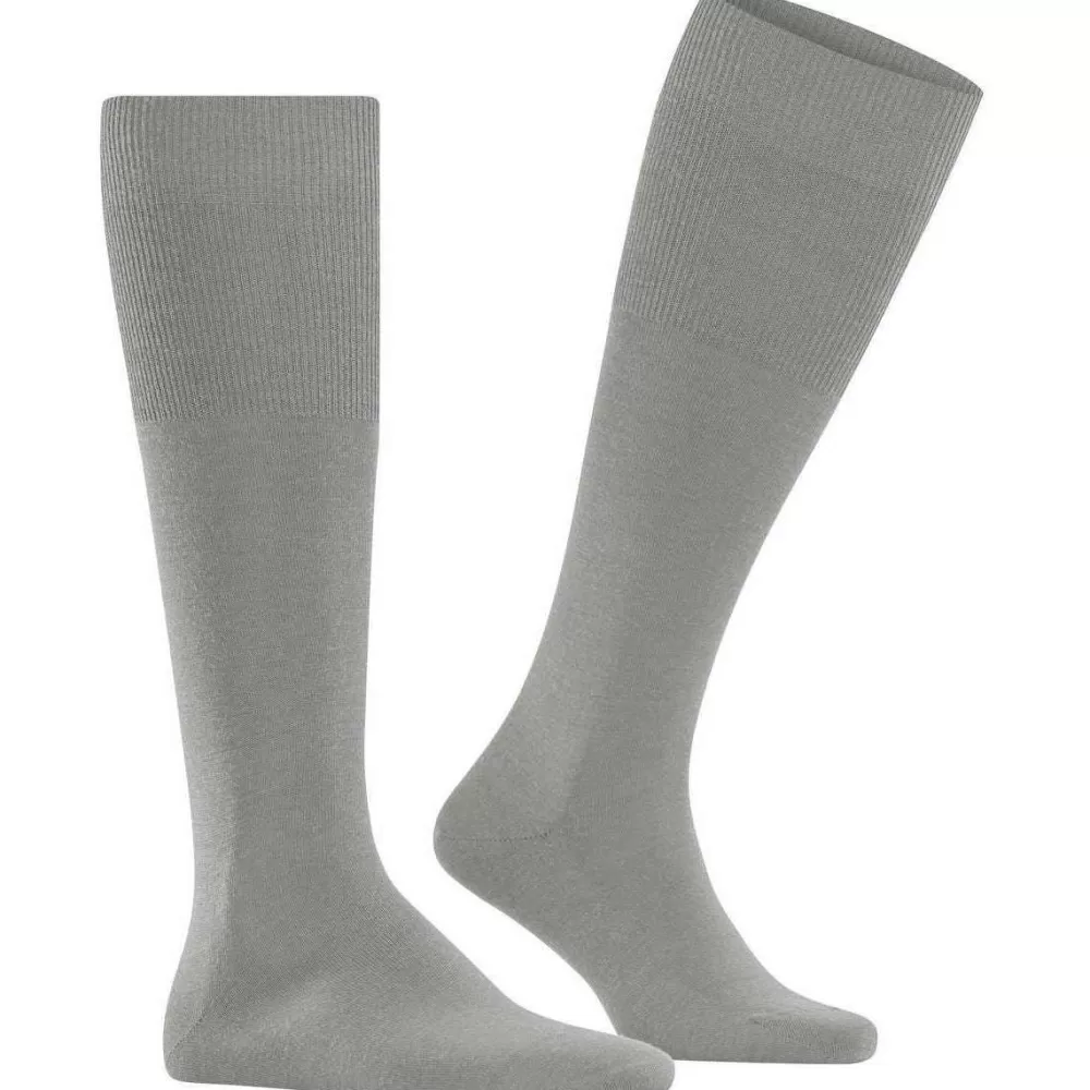 Falke Men's Socks^Grey Airport Knee High Socks