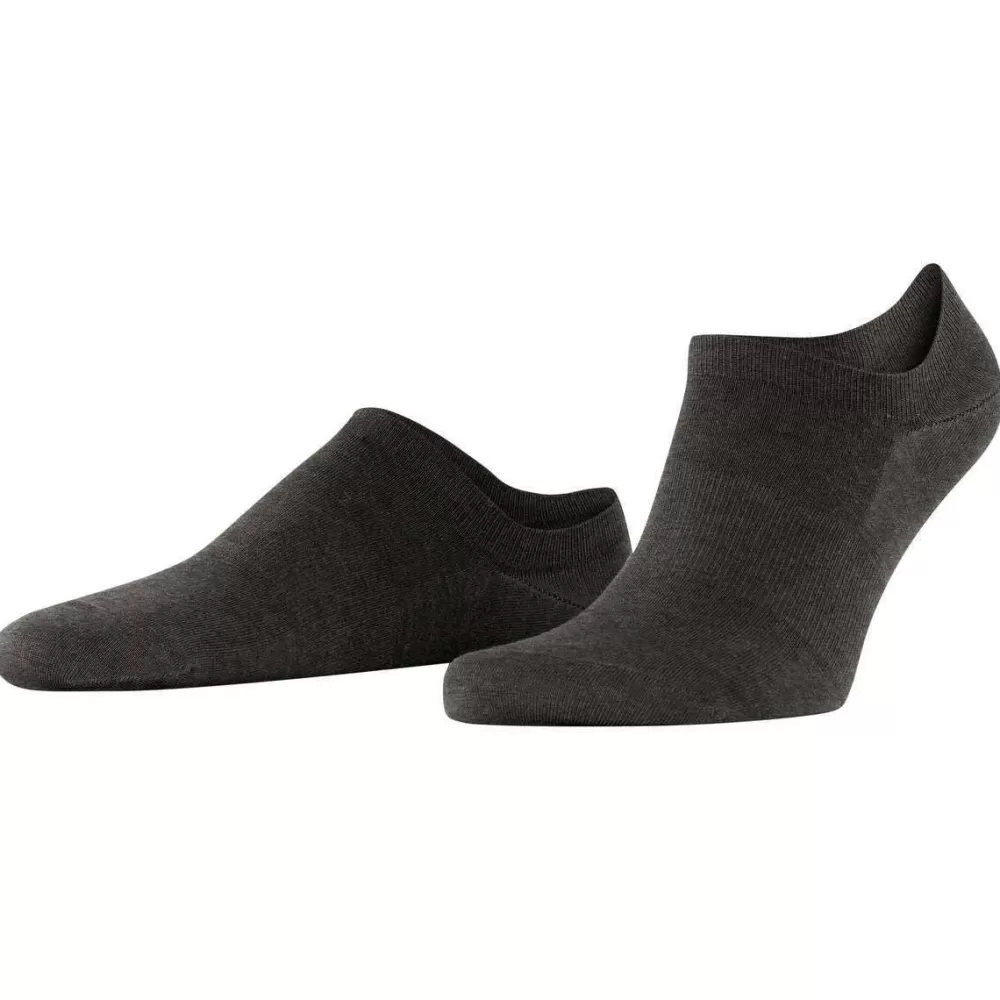 Falke Men's Socks^Grey Climawool No Show Socks