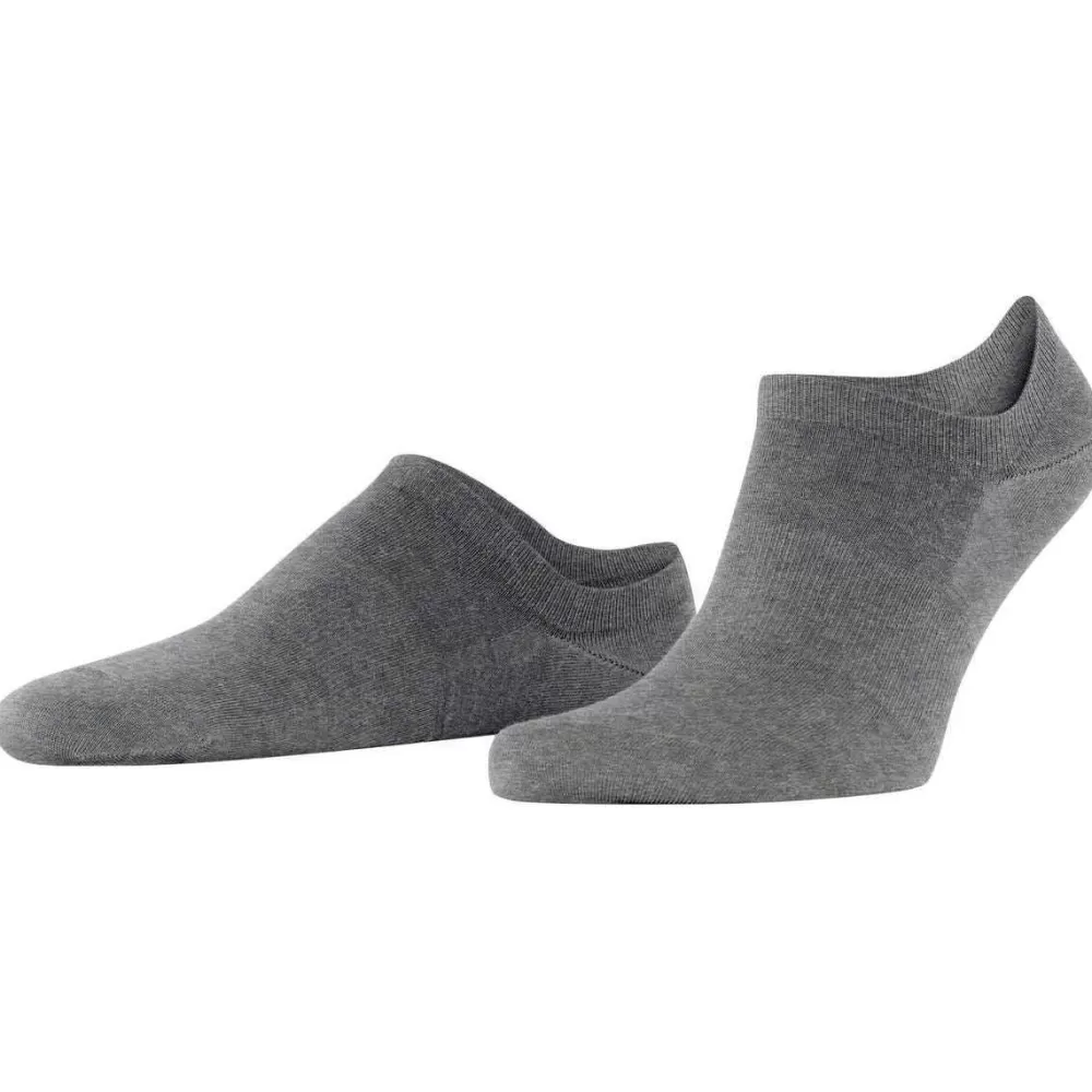 Falke Men's Socks^Grey Climawool No Show Socks