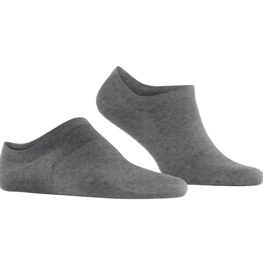 Falke Men's Socks^Grey Climawool No Show Socks