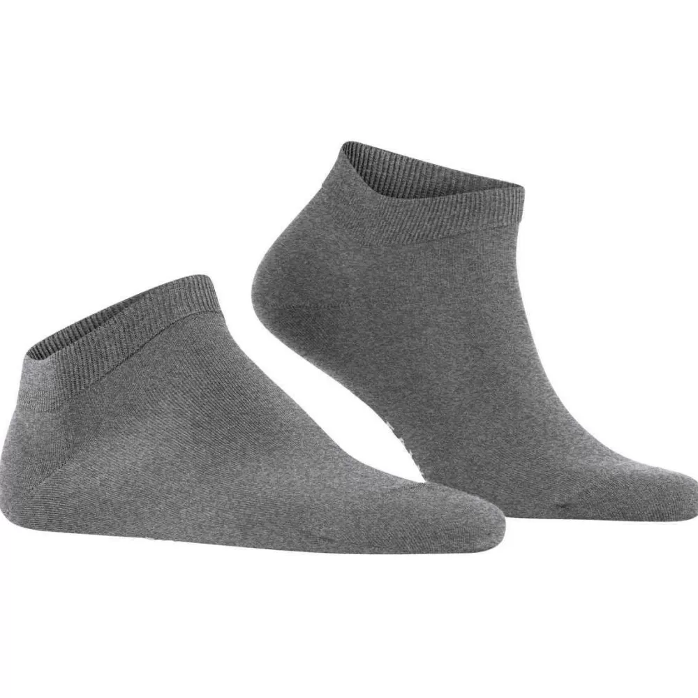 Falke Men's Socks^Grey Climawool Sneaker Socks