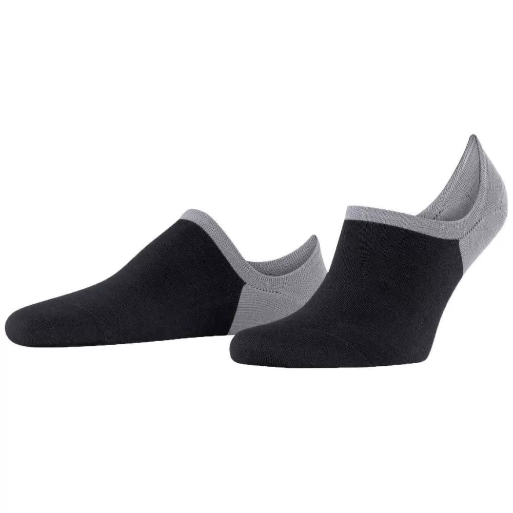 Falke Men's Socks^Grey Colour Blend No Show Socks