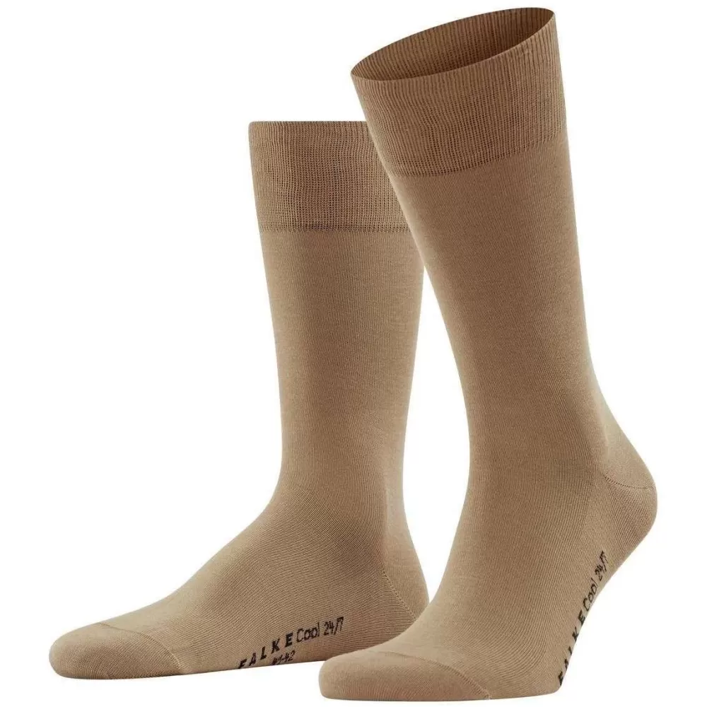 Falke Men's Socks^Grey Cool 24/7 Socks
