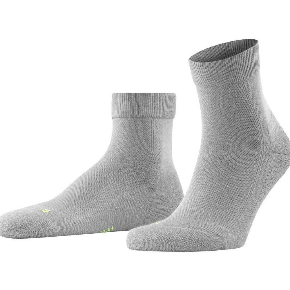 Falke Men's Socks^Grey Cool Kick Short Socks