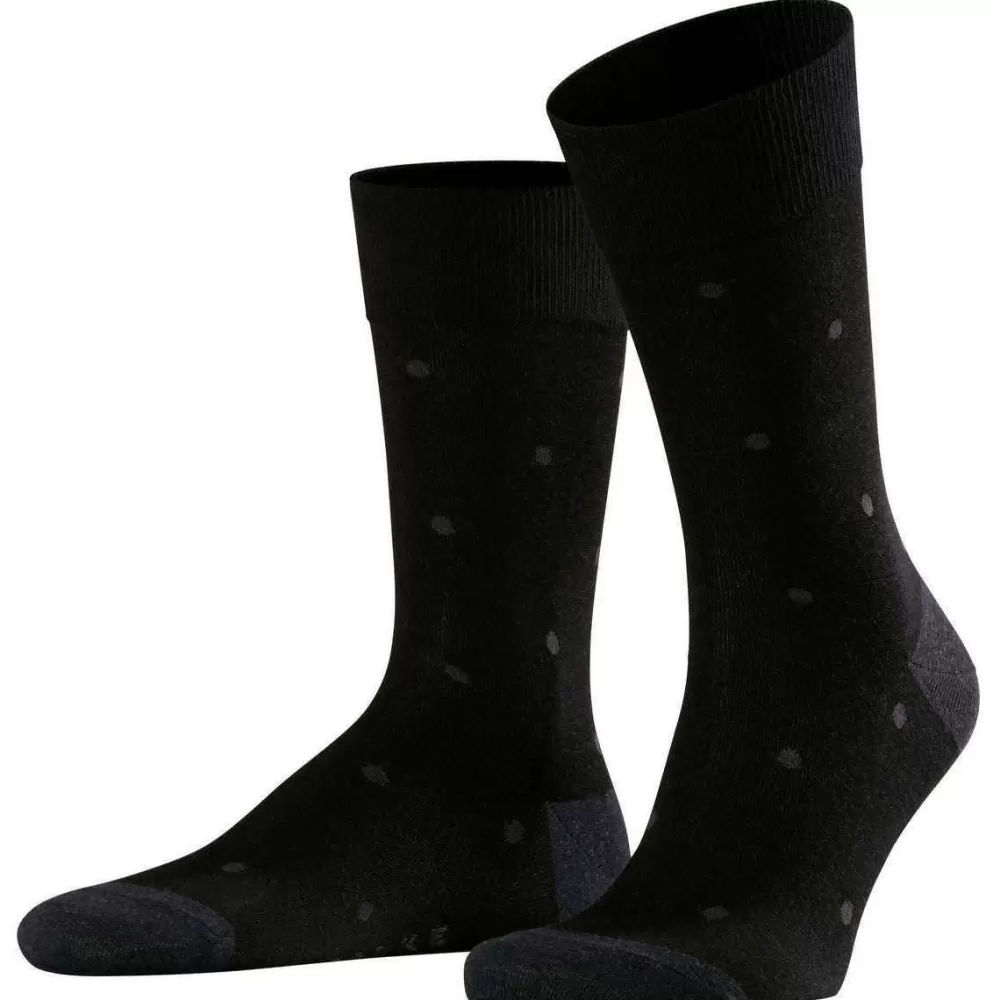 Falke Men's Socks^Grey Dot Socks