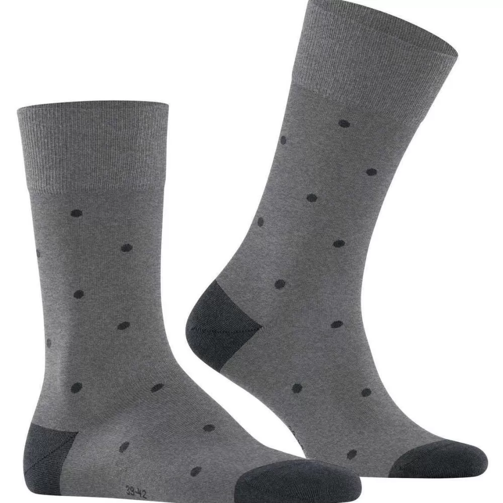 Falke Men's Socks^Grey Dot Socks