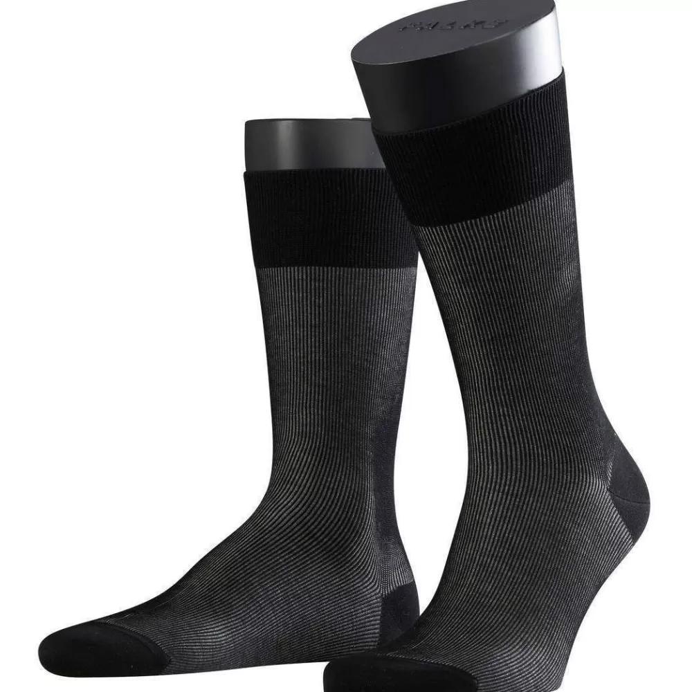 Falke Men's Socks^Grey Fine Shadow Socks