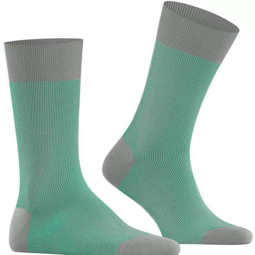 Falke Men's Socks^Grey Fine Shadow Socks