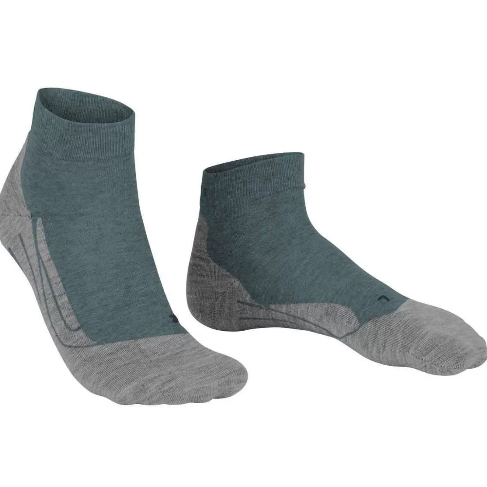 Falke Men's Socks^Grey Go2 Short Socks