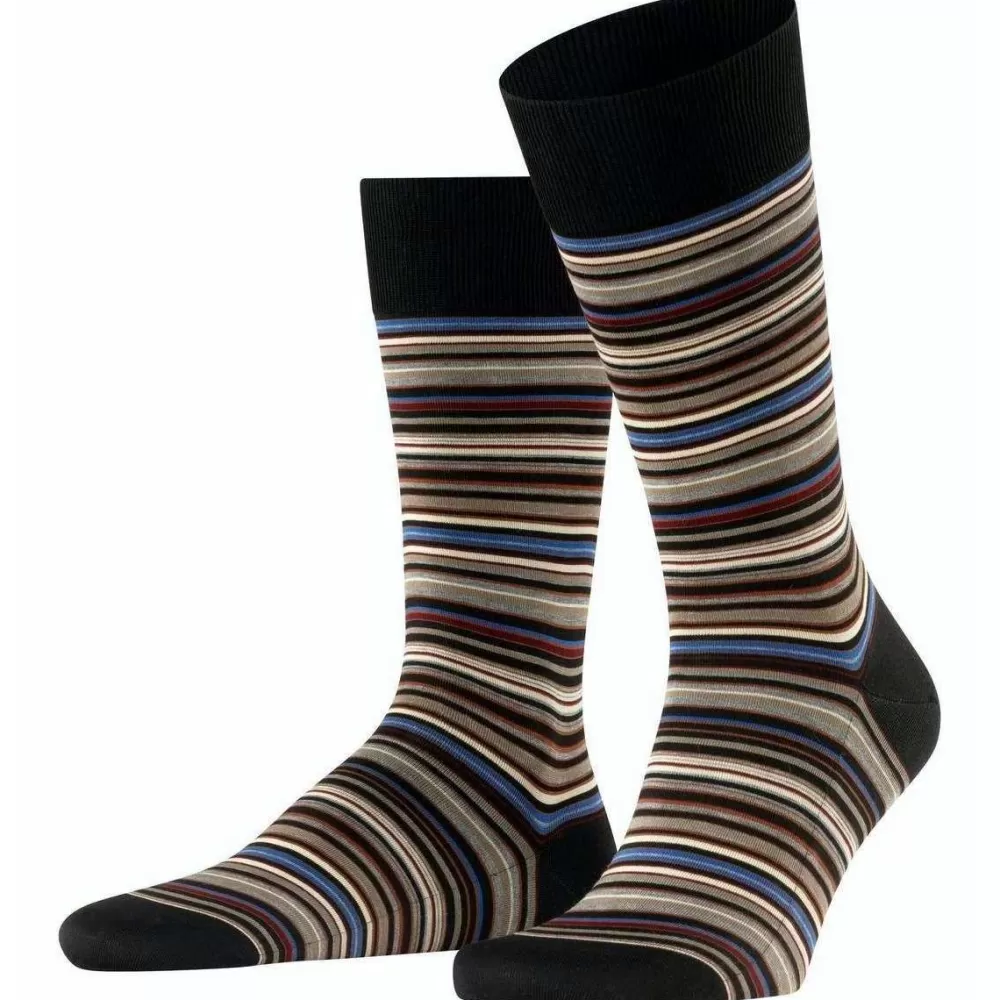 Falke Men's Socks^Grey Microblock Socks