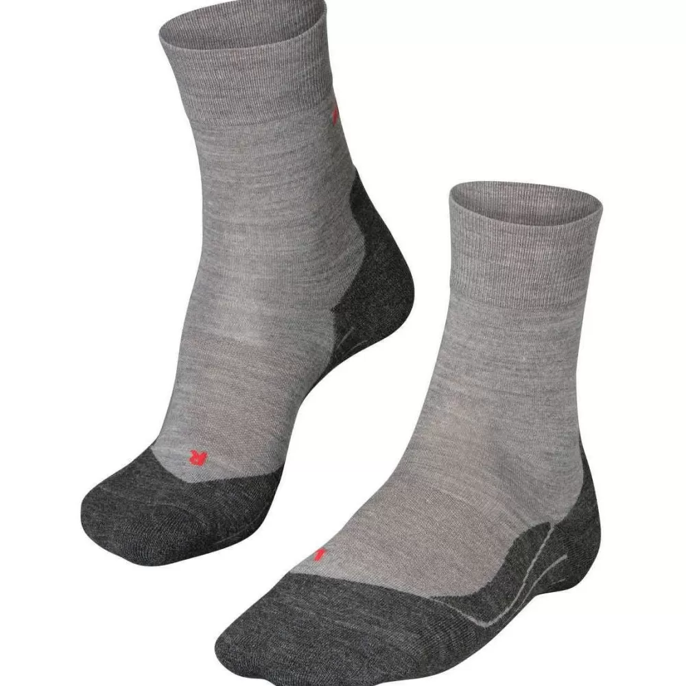 Falke Men's Socks^Grey Ru4 Endurance Wool Socks