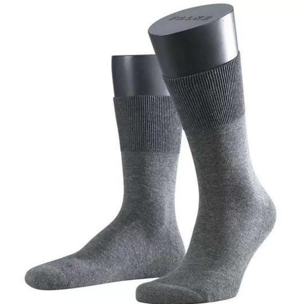 Falke Men's Socks^Grey Run Ergo Midcalf Socks