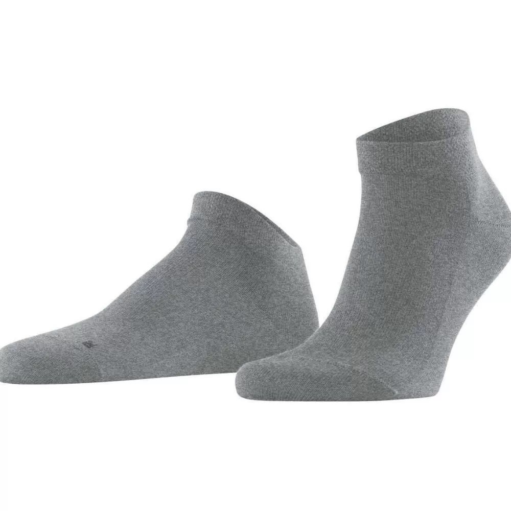 Falke Men's Socks^Grey Sensitive London Sneaker Socks