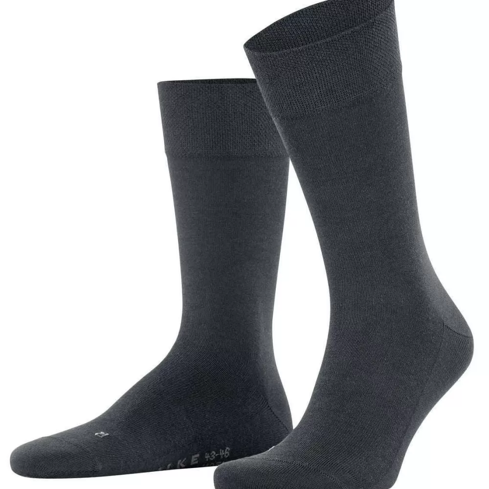 Falke Men's Socks^Grey Sensitive New York Socks