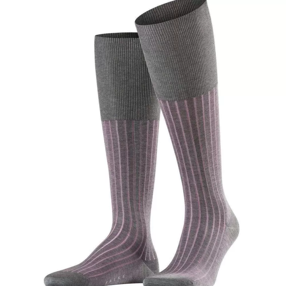 Falke Men's Socks^Grey Shadow Knee High Socks